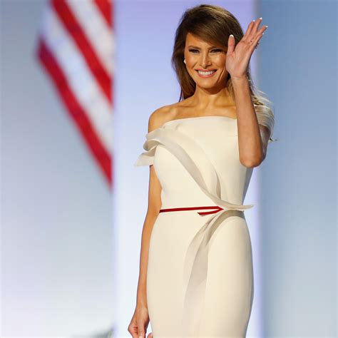 red givenchy dress melania trump|5 Melania Trump Outfits That Meant More Than You Realized.